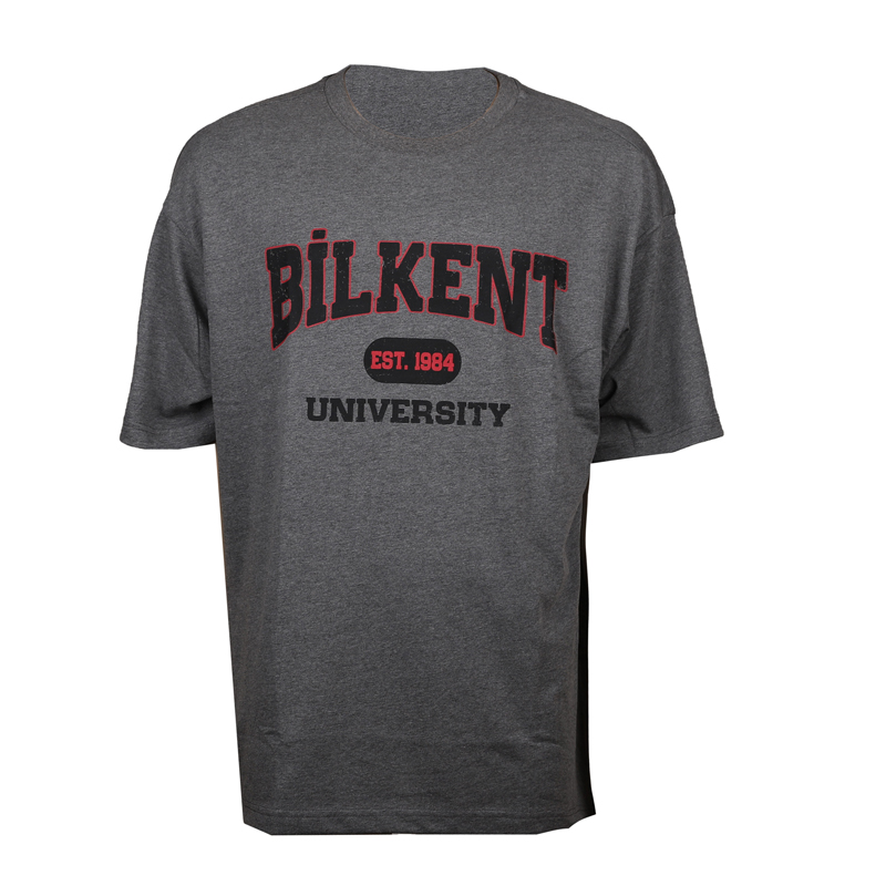 Koyu Gri Unisex  Tshirt