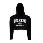 HOODIE CROP SİYAH